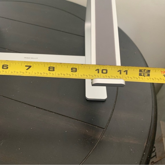 Macally Laptop Stand for Desk - Aluminum Laptop Riser Stand for Desk - Ergonomic - Picture 8 of 11